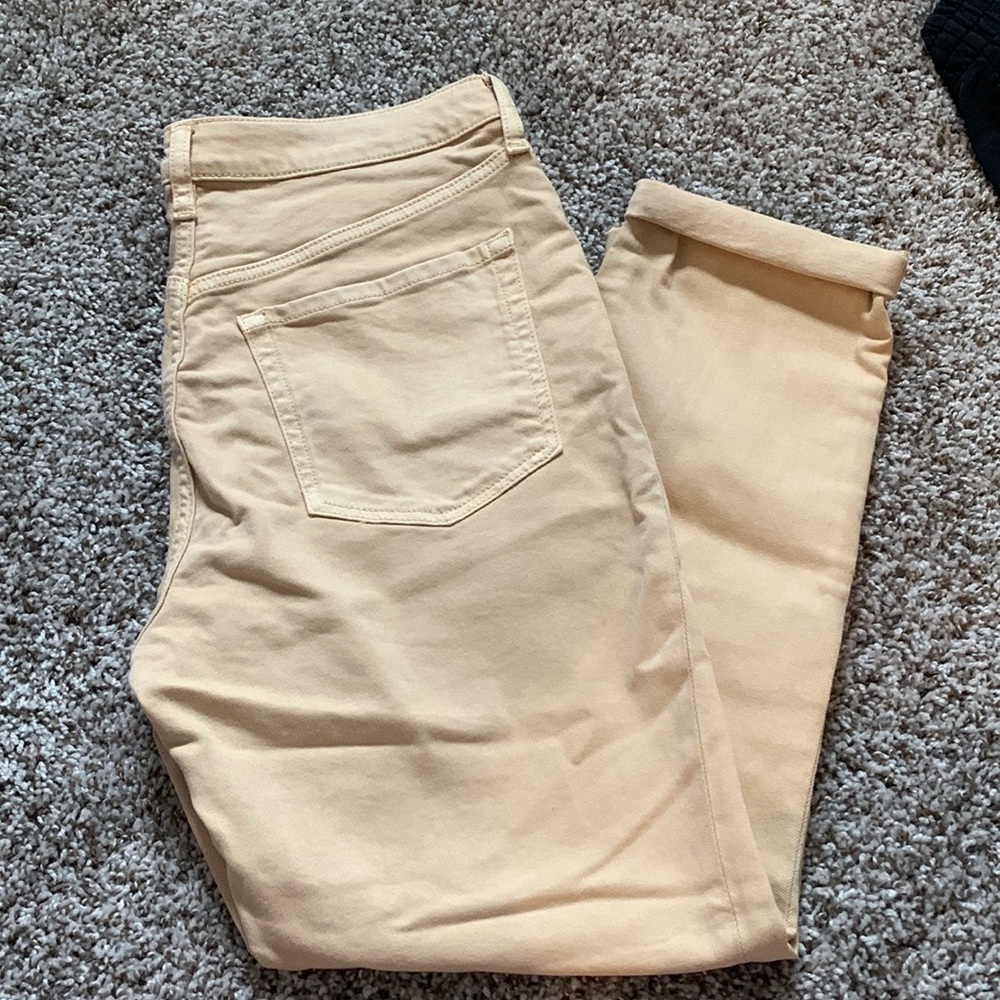 Old navy O.G. Straight peachy jeans